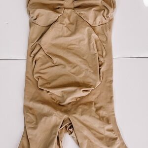 SKIMS Beige Maternity Bodysuit